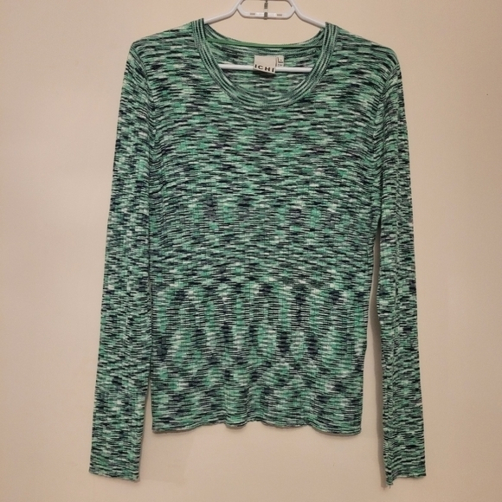 ICHI by Anthropologie,Brinoa knit pullover,long sleeve, crew neck, M‎ - Picture 6 of 14